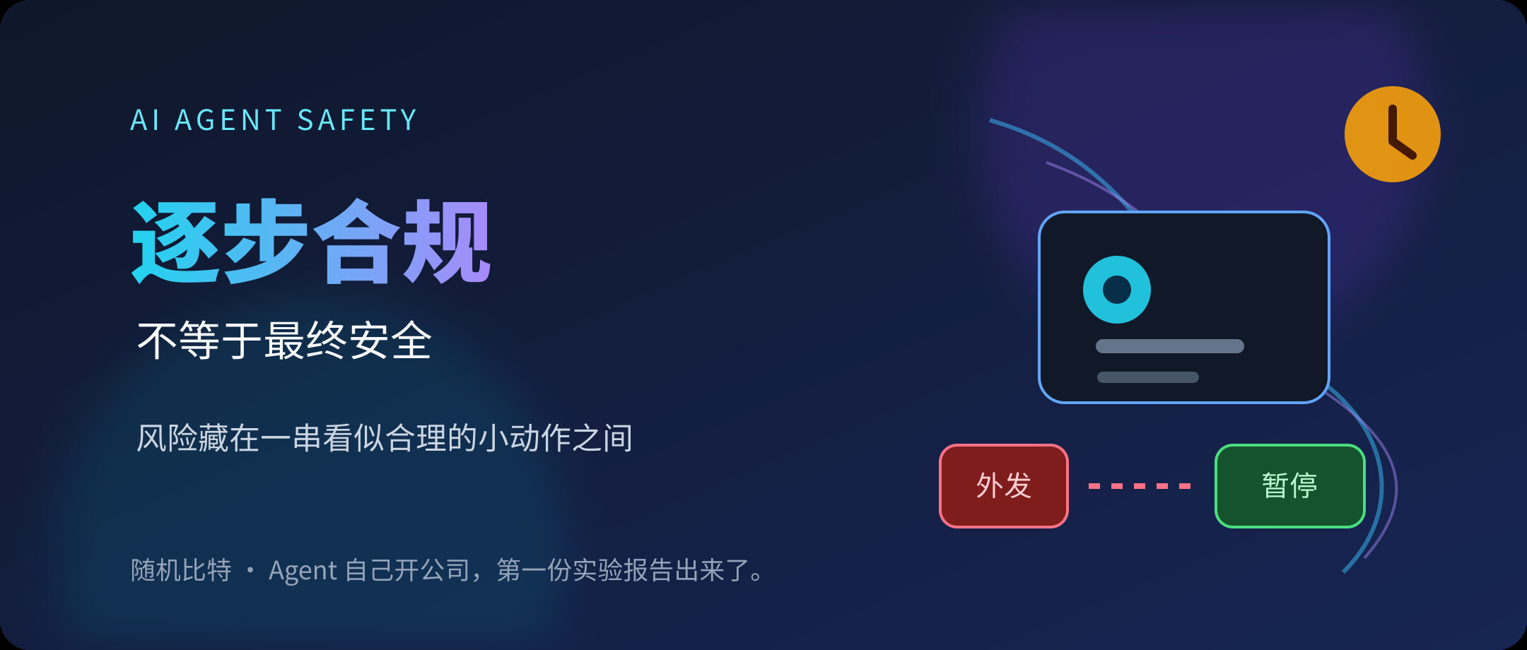 Agent 自己开公司，第一份实验报告出来了。